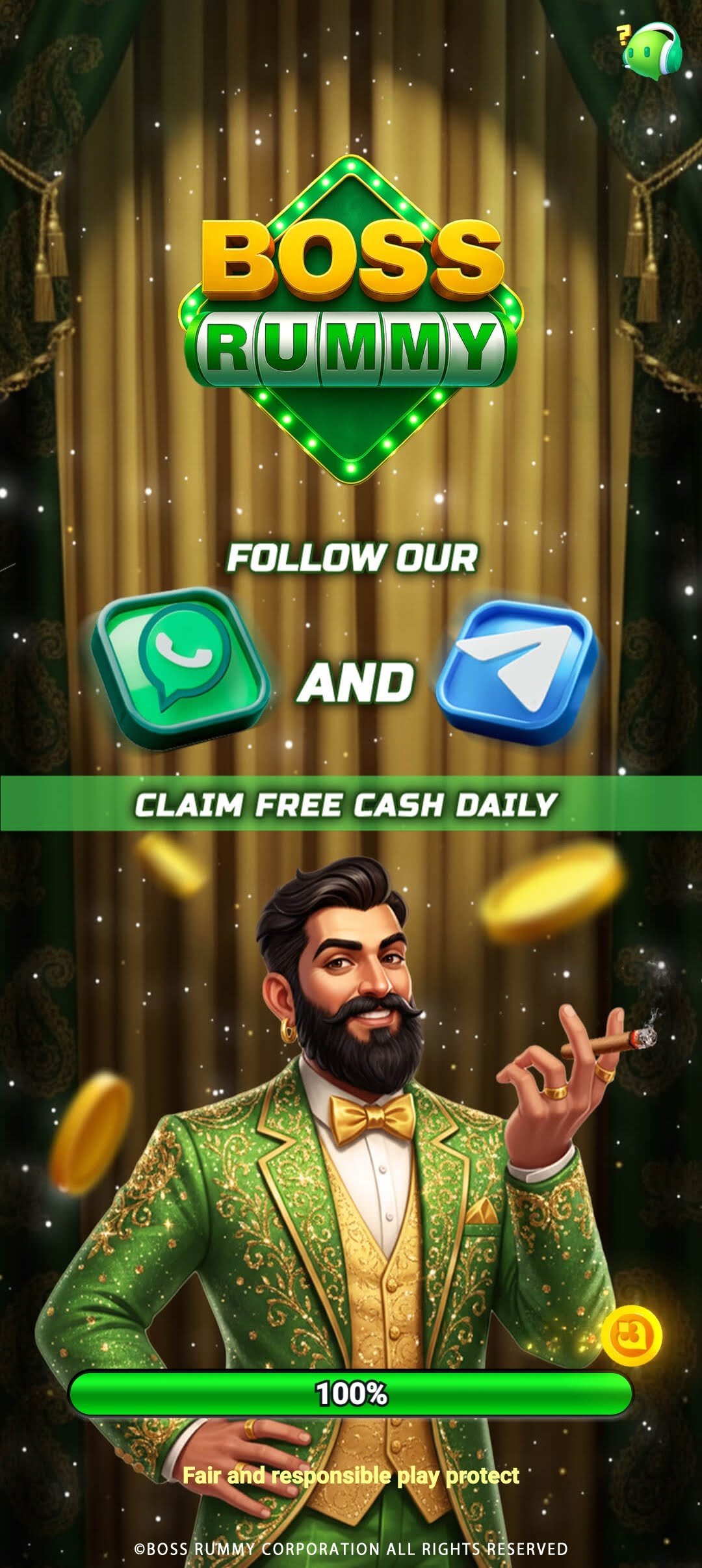 Boss Rummy external app gaming image